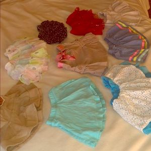 9 skirts- 3 are skorts